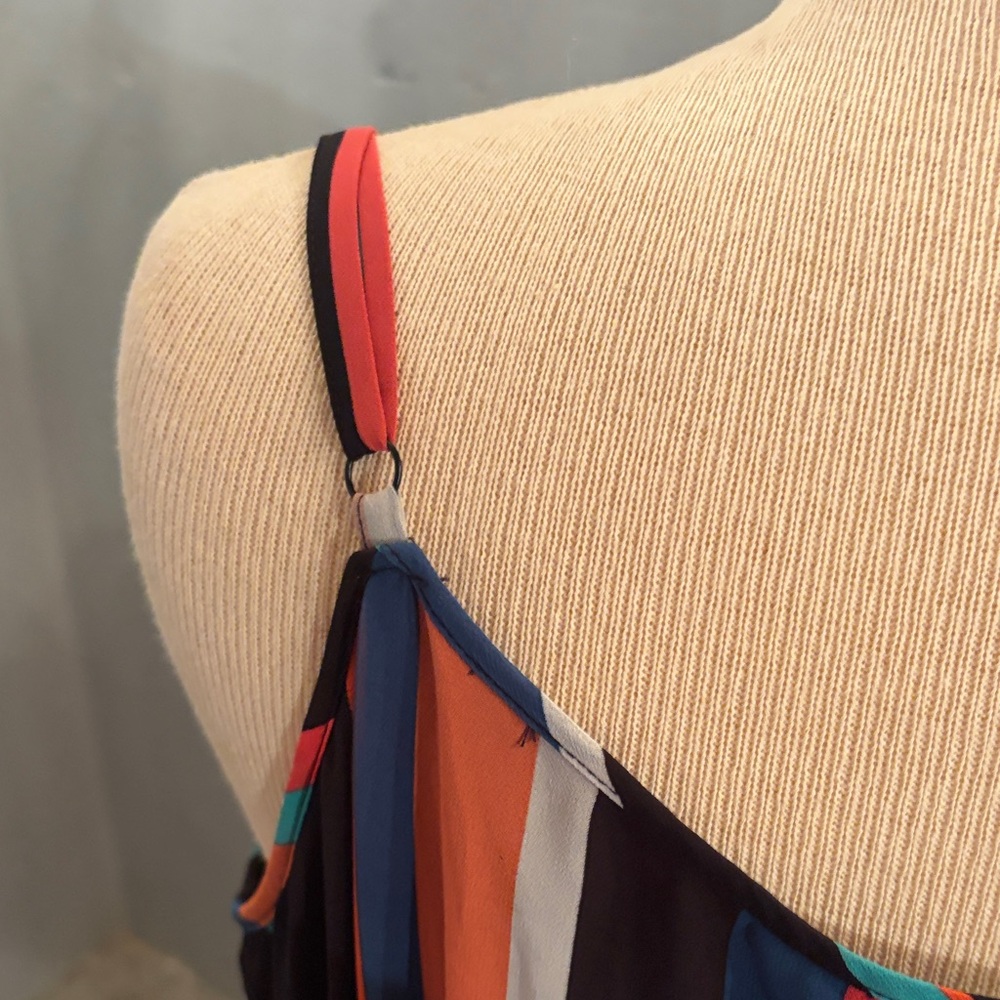 Torrid Multicolor Striped Midi Dress - Picture 4 of 5